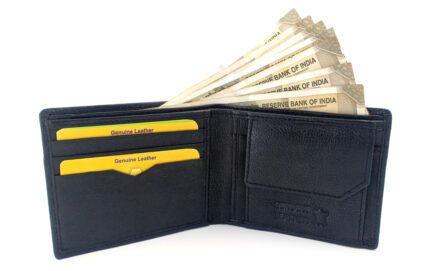 BLACK GENUINE LEATHER WALLET in 2023 - Image 2