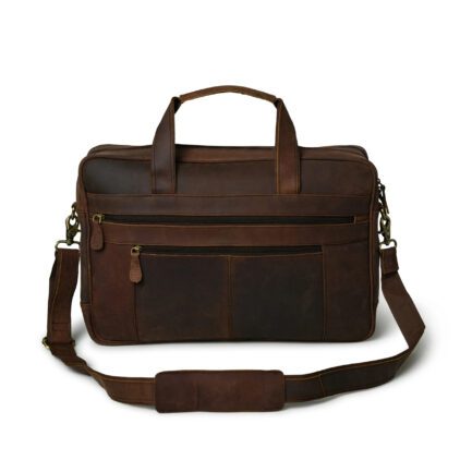 briefcase leather bag