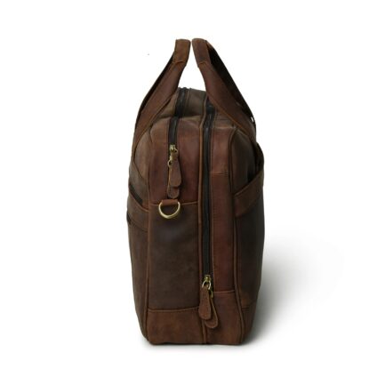 buffalo briefcase leather bag