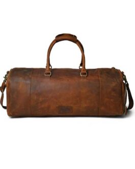 DUFFEL LEATHER BAG | BUFFALO LEATHER BAGS