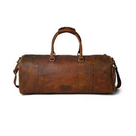 DUFFEL LEATHER BAG | BUFFALO LEATHER BAGS - Image 2