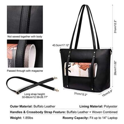 leather bags tote