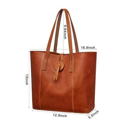 orange tote bags women