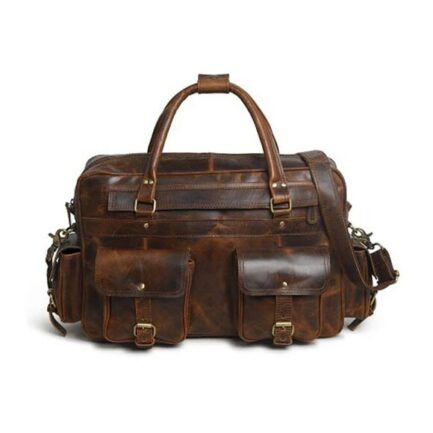 travel leather briefcase