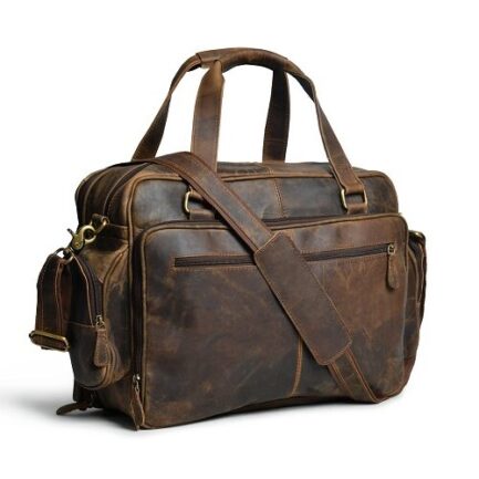 vintage buffalo briefcase bag