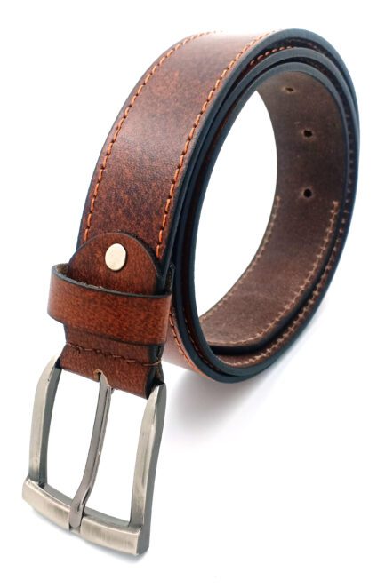 GENUINE LEATHER BELT NON-REVERSIBLE for MENS - Image 2